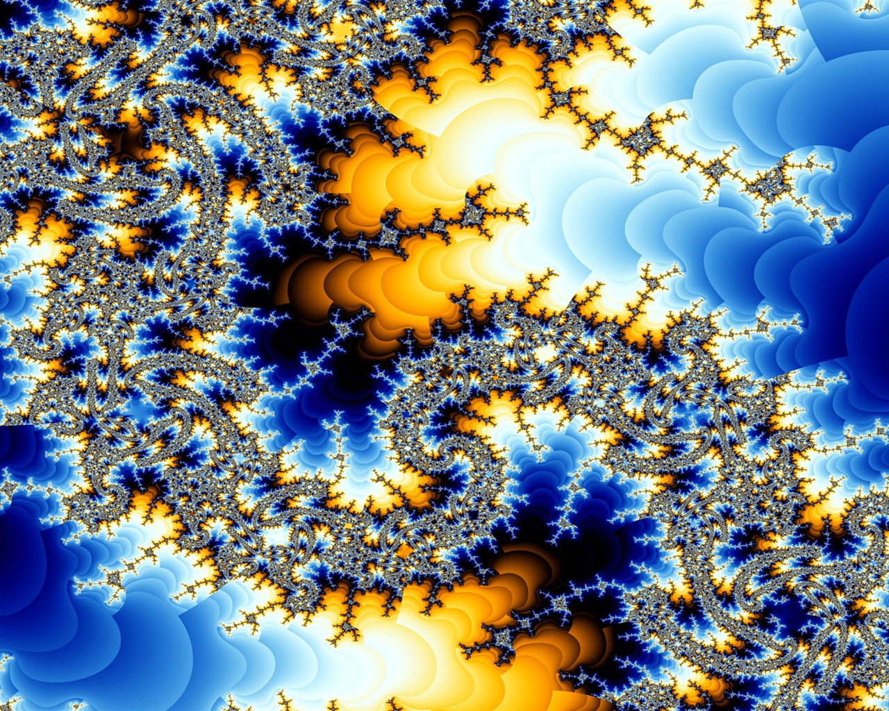 Super Bright Muster Tapete (2) #18 - 1280x1024