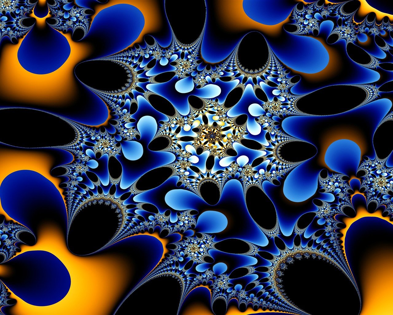 Super Bright pattern wallpaper (2) #19 - 1280x1024