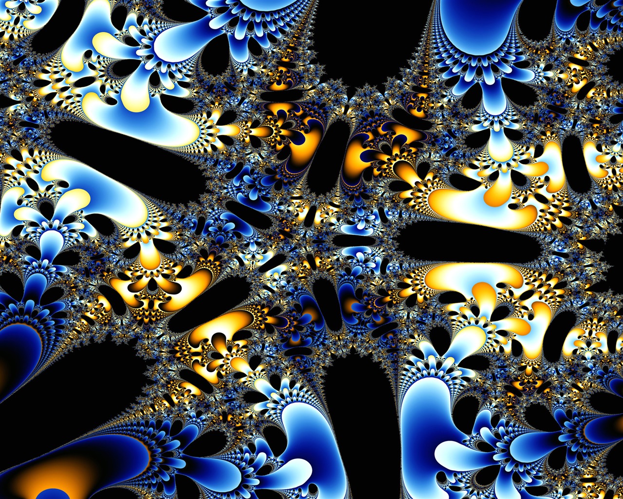 Super Bright Muster Tapete (3) #6 - 1280x1024