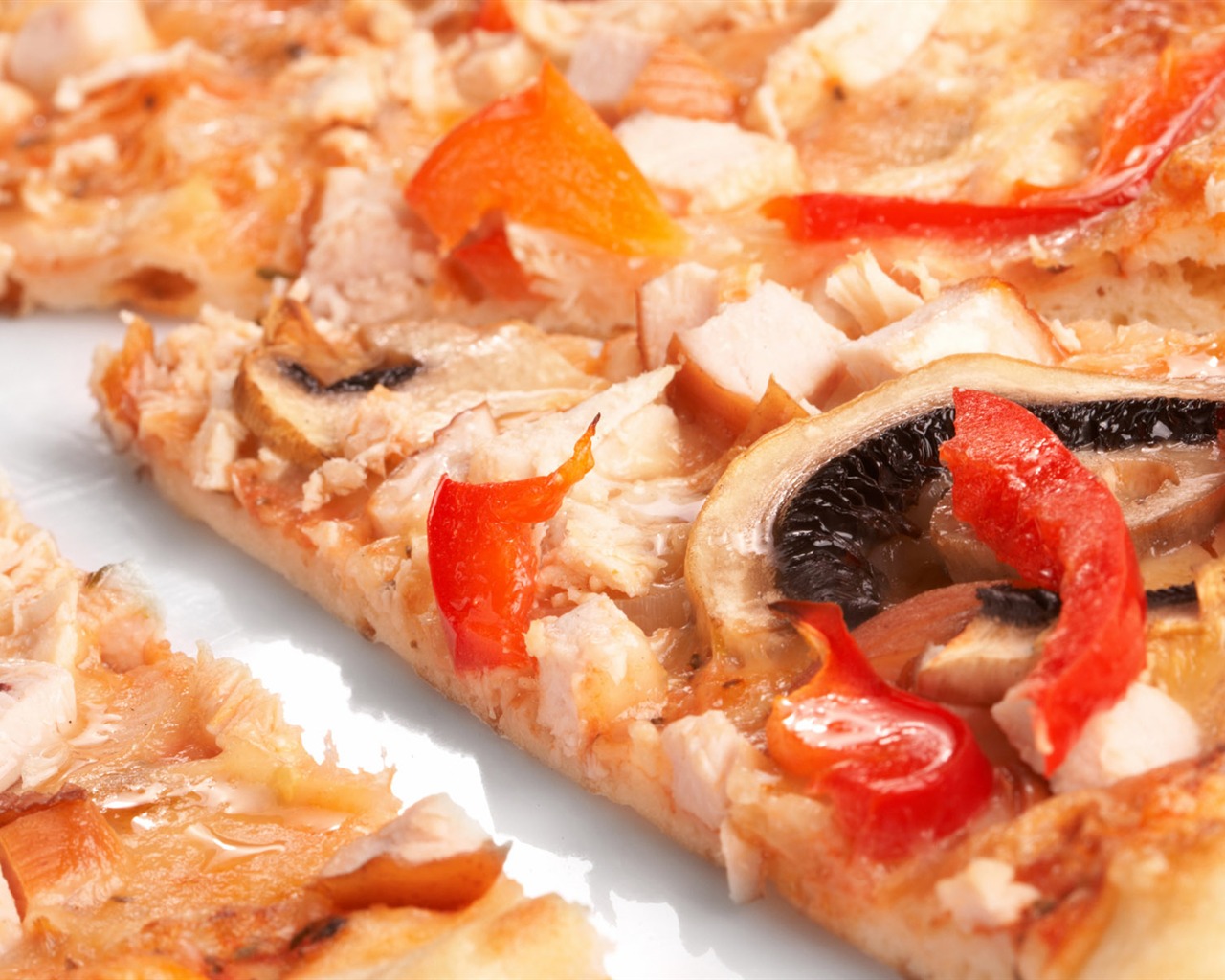 Pizza Jídlo tapety (3) #2 - 1280x1024