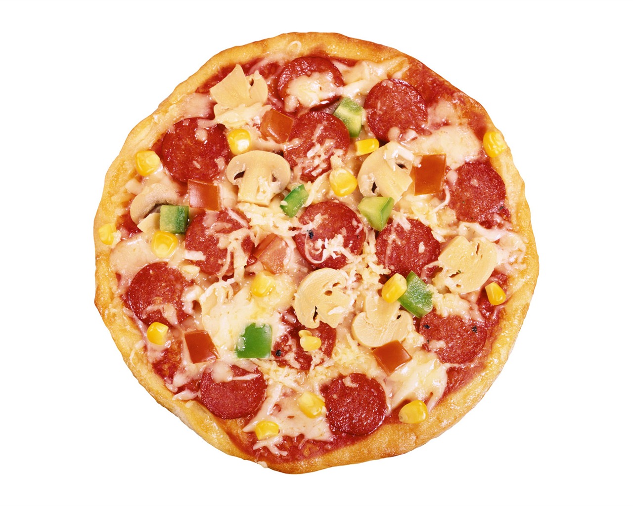 피자 식품 월페이퍼 (3) #5 - 1280x1024