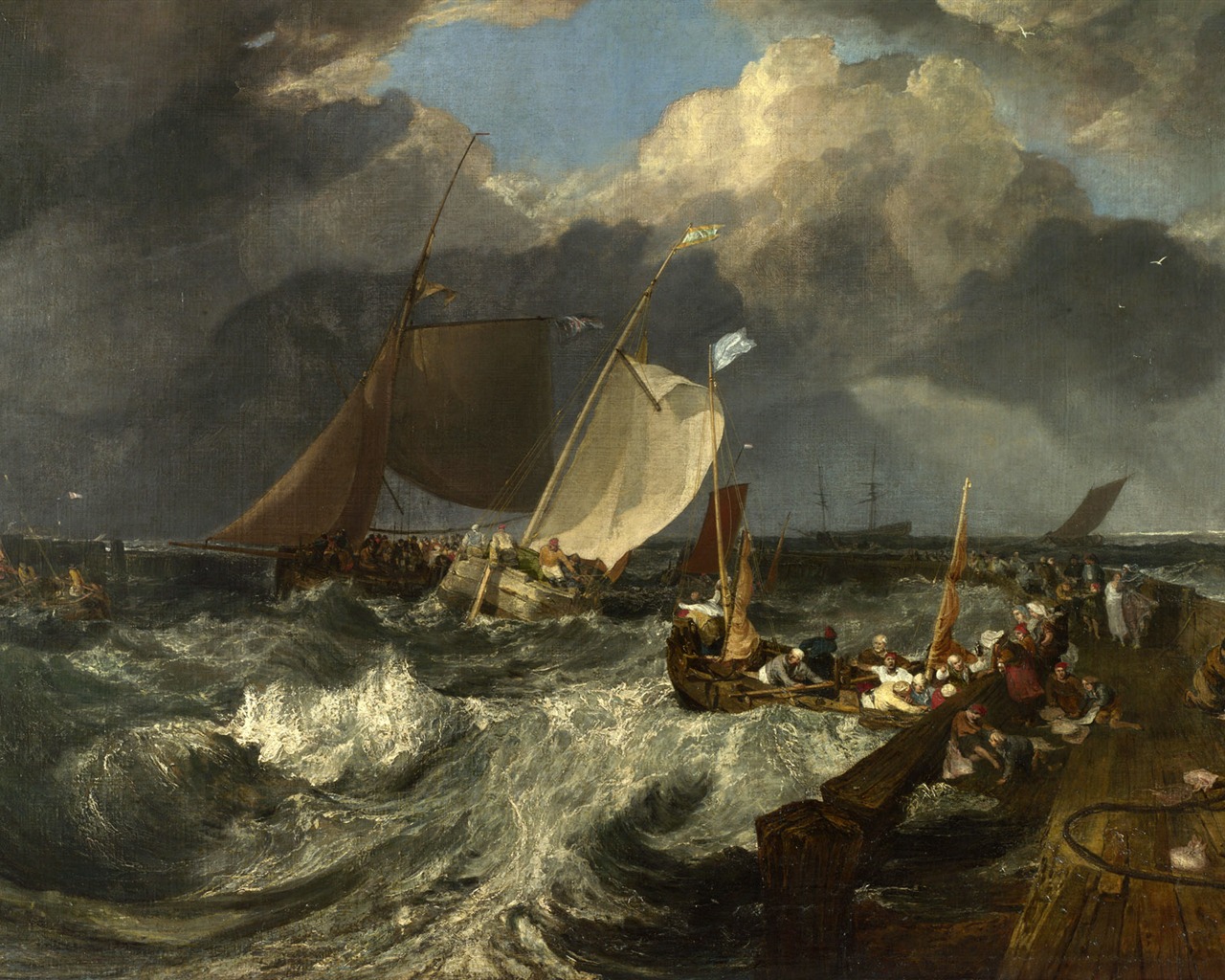 London Gallery sailing wallpaper (1) #13 - 1280x1024