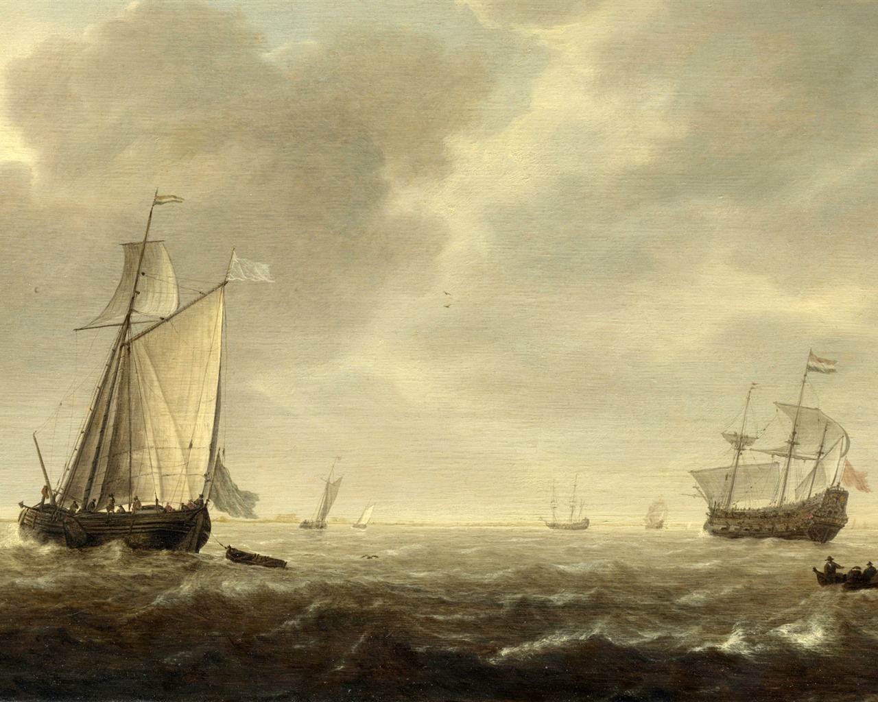 London Gallery sailing wallpaper (1) #18 - 1280x1024