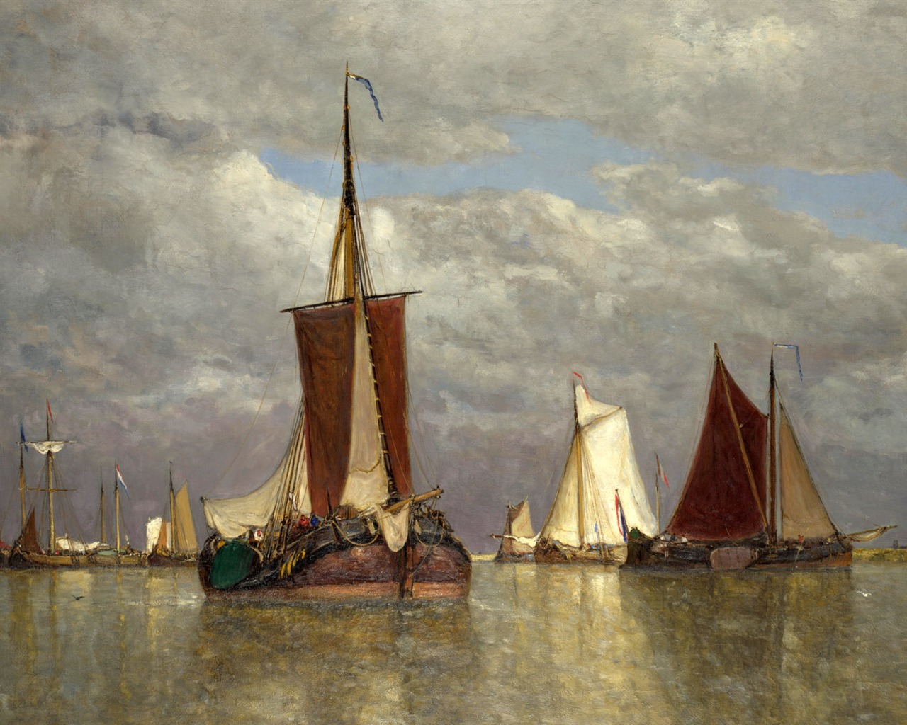 伦敦画廊帆船 壁纸(一)19 - 1280x1024