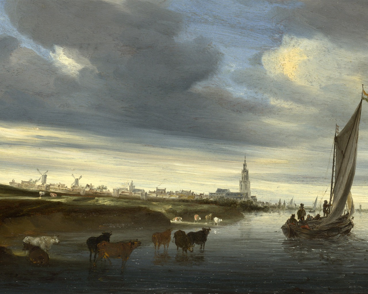 Londýn Galerie plachtění tapety (2) #4 - 1280x1024