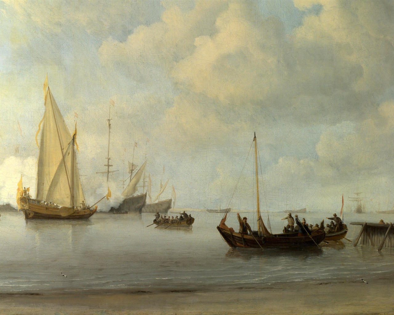 London Gallery sailing wallpaper (2) #6 - 1280x1024