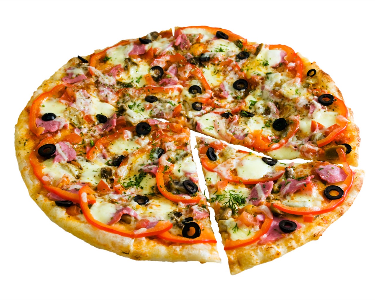 Pizza 美食壁紙(四) #10 - 1280x1024