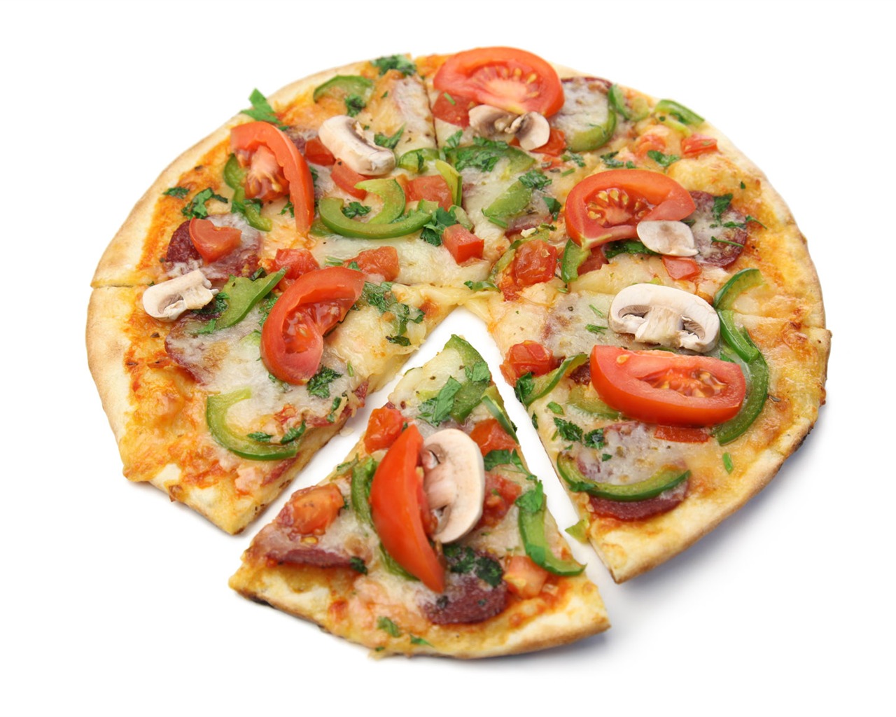 Pizza 美食壁紙(四) #14 - 1280x1024