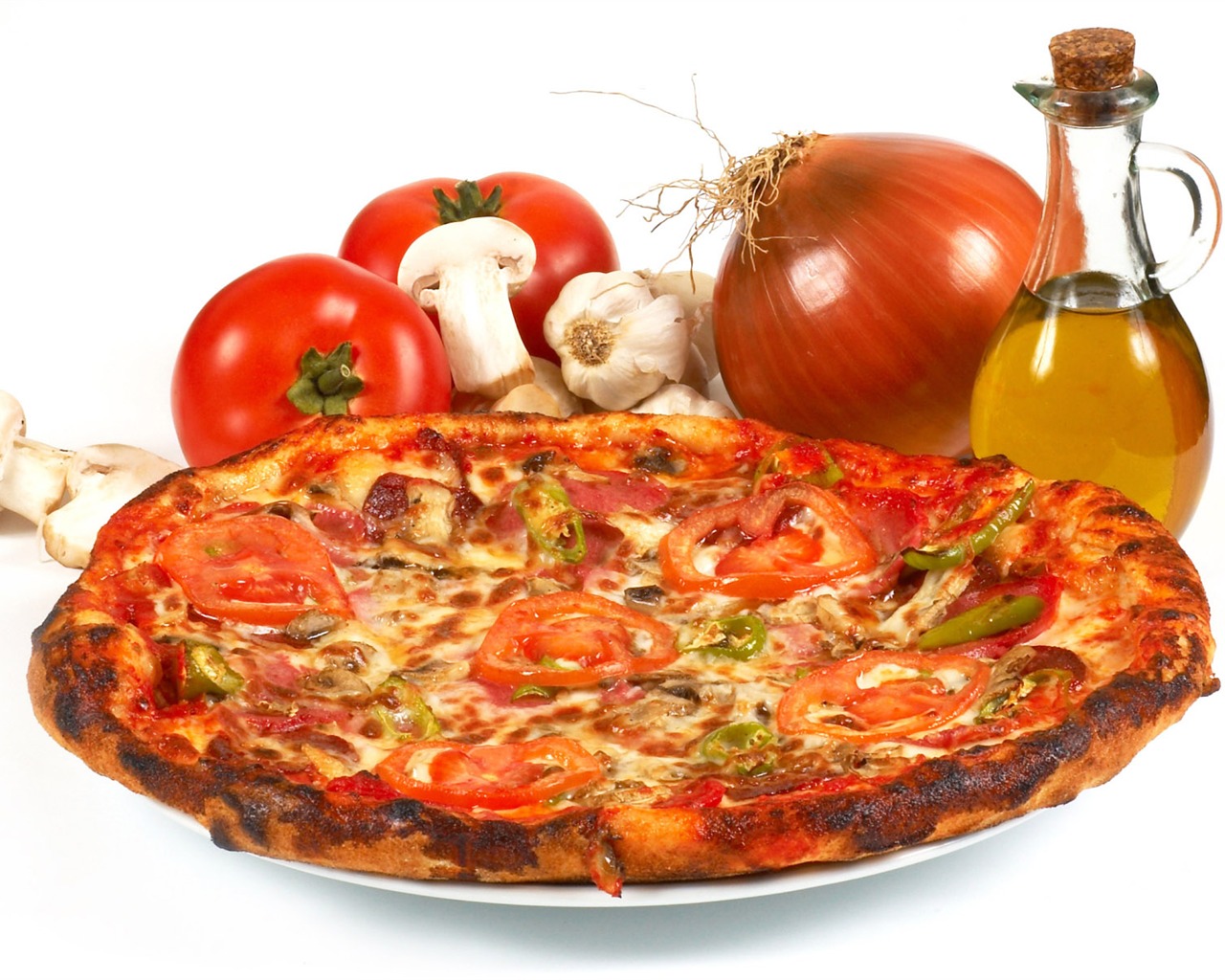Pizza 美食壁紙(四) #16 - 1280x1024