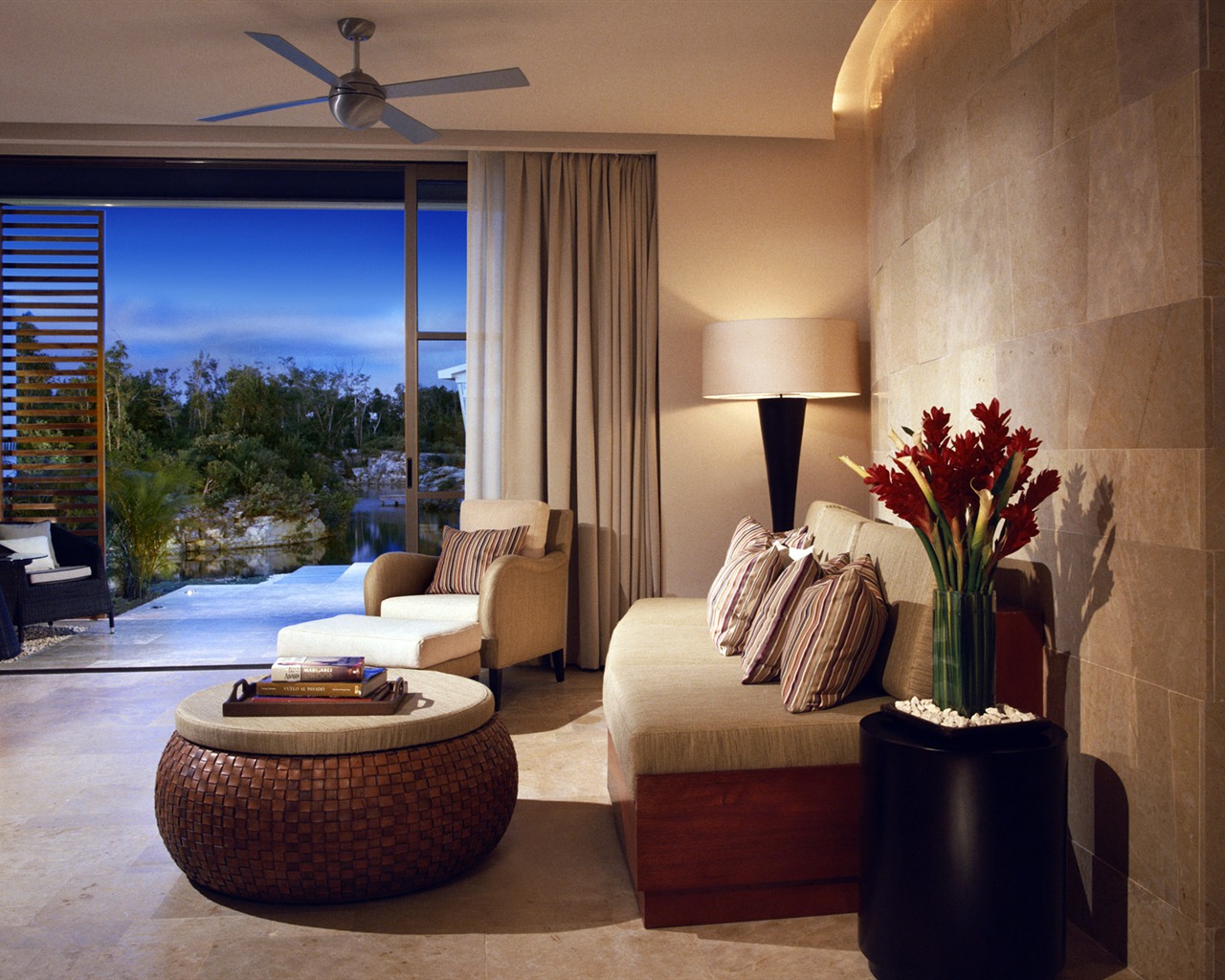 Living Room Photo Wallpaper (8) #1 - 1280x1024