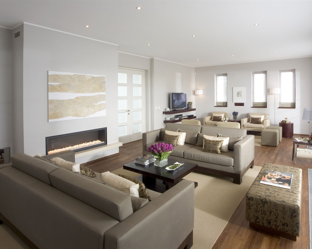 Living Room Photo Wallpaper (8) #3 - 1280x1024