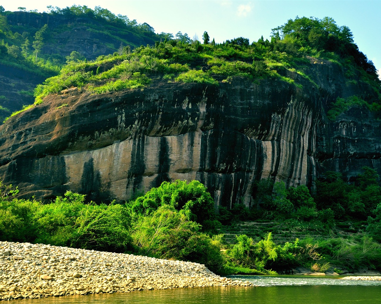 武夷jiuquの風景 (写真作品の変化) #9 - 1280x1024