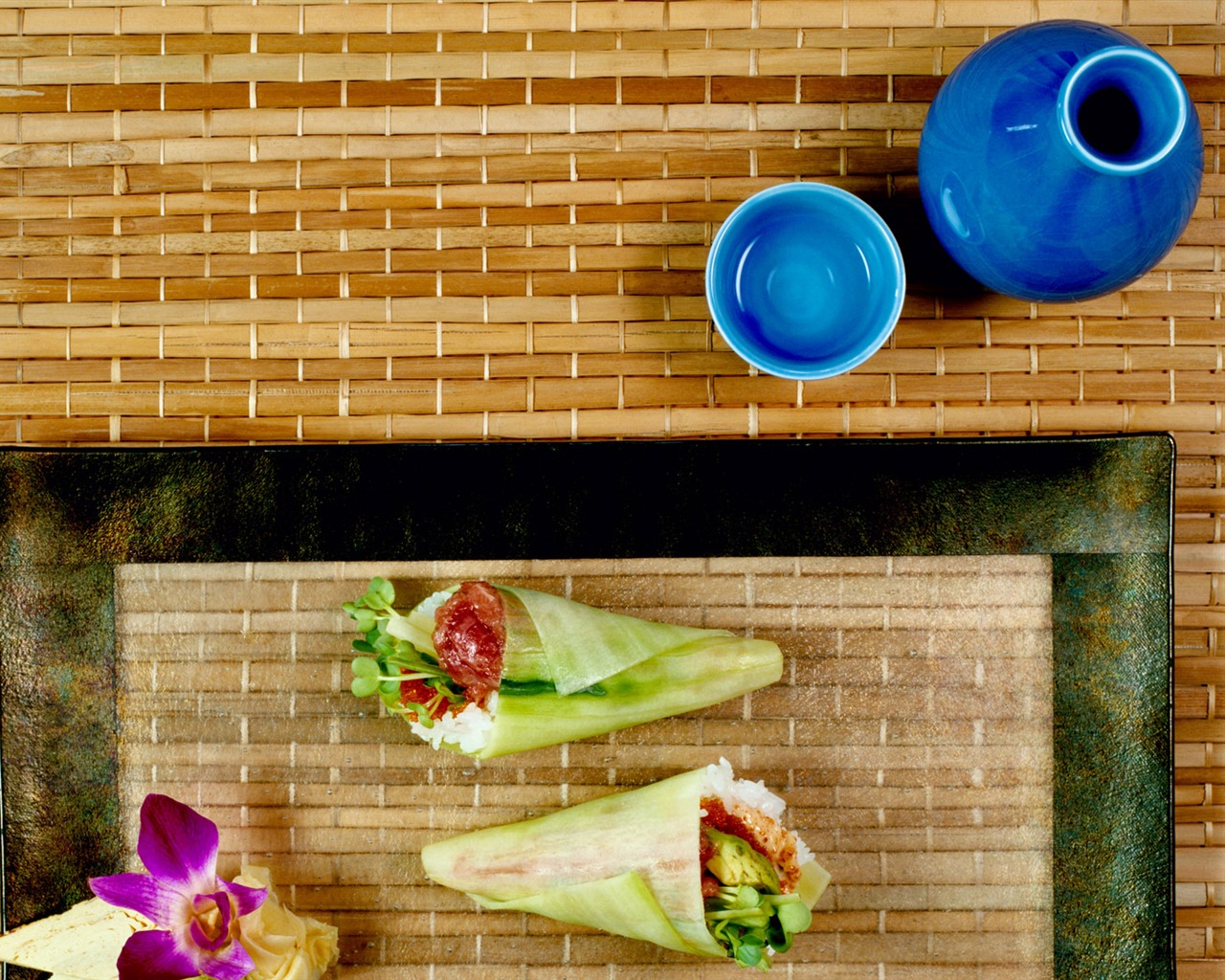 Gourmet dinner wallpaper (9) #12 - 1280x1024