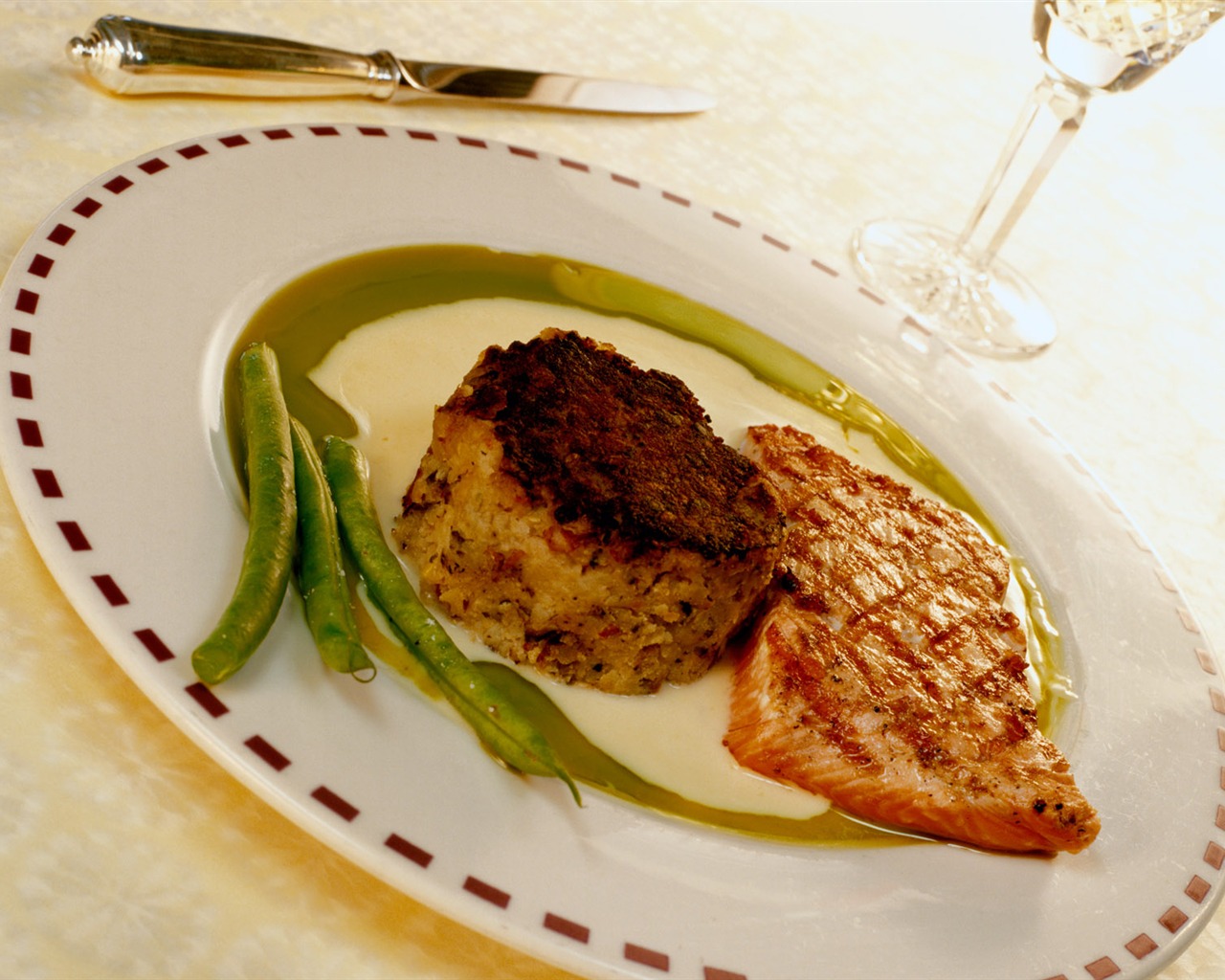 Gourmet dinner wallpaper (9) #15 - 1280x1024