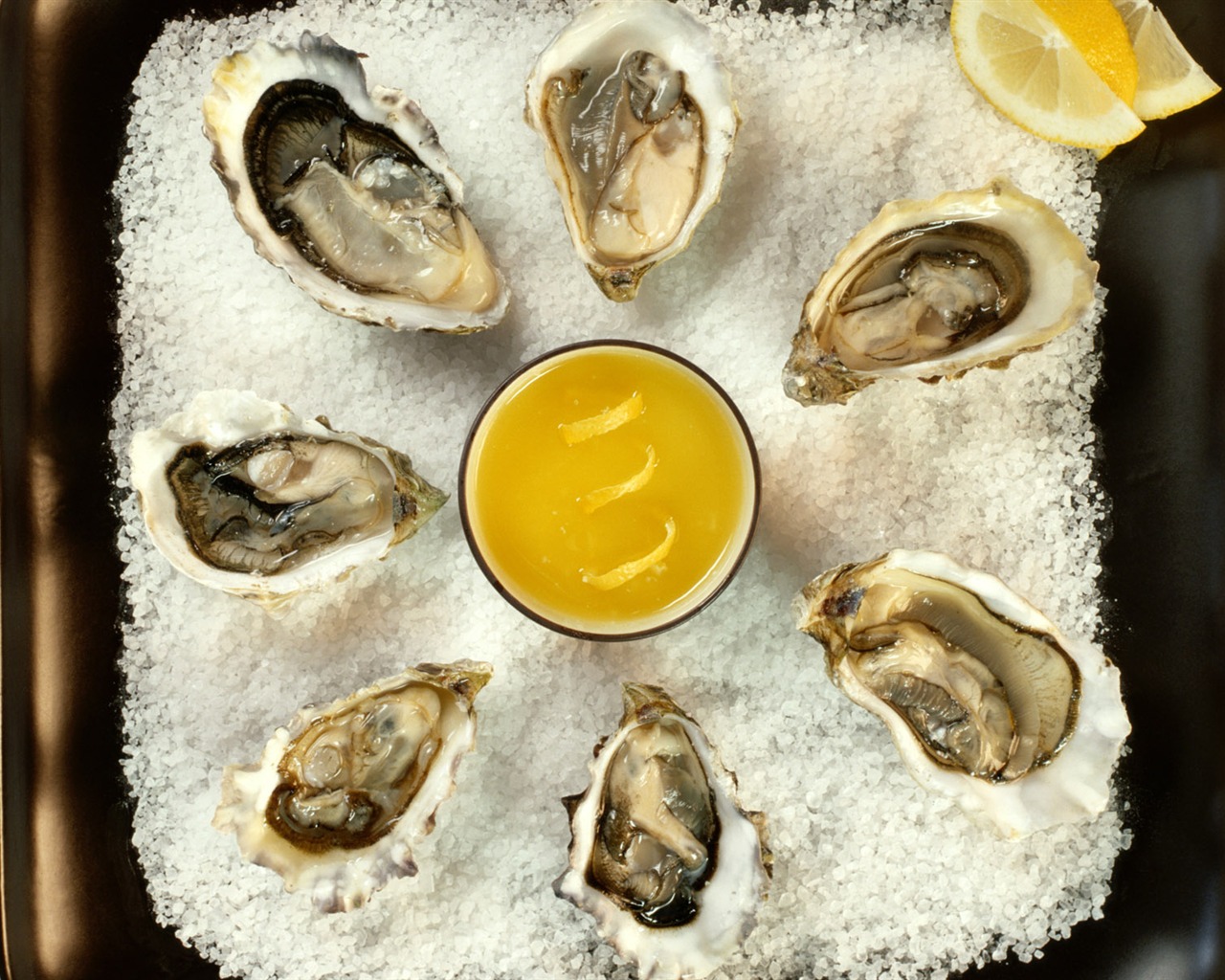 Gourmet večeře tapety (9) #20 - 1280x1024