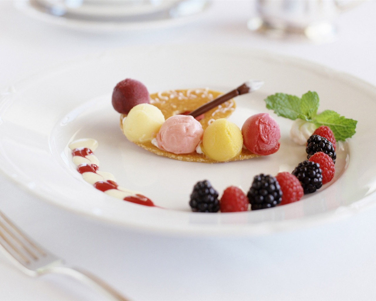Delicious dessert wallpaper (10) #13 - 1280x1024