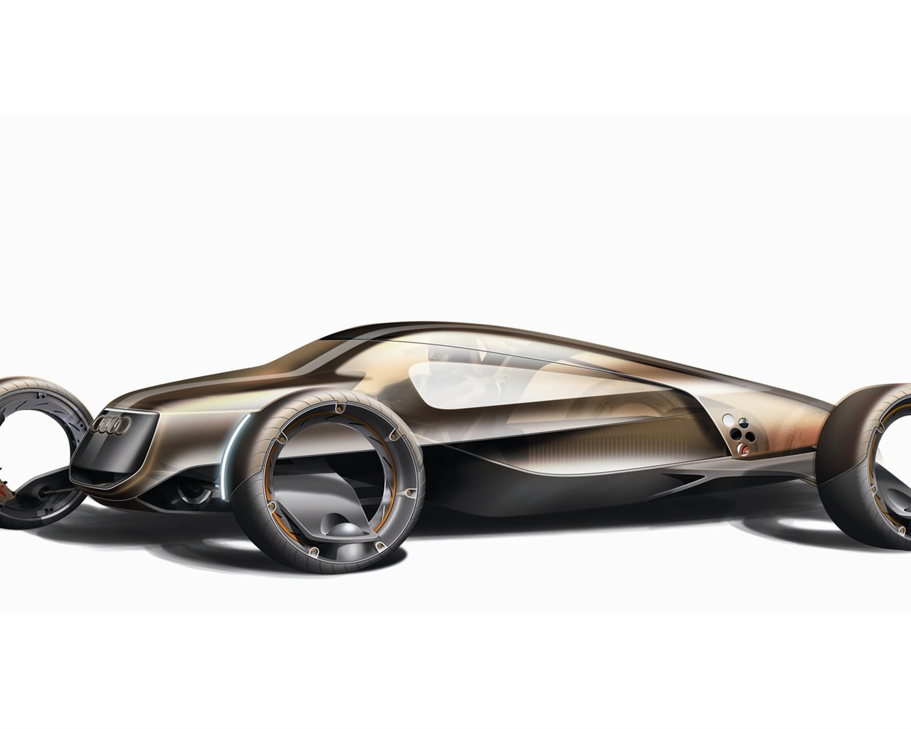 Audi koncept vozu tapety (1) #2 - 1280x1024