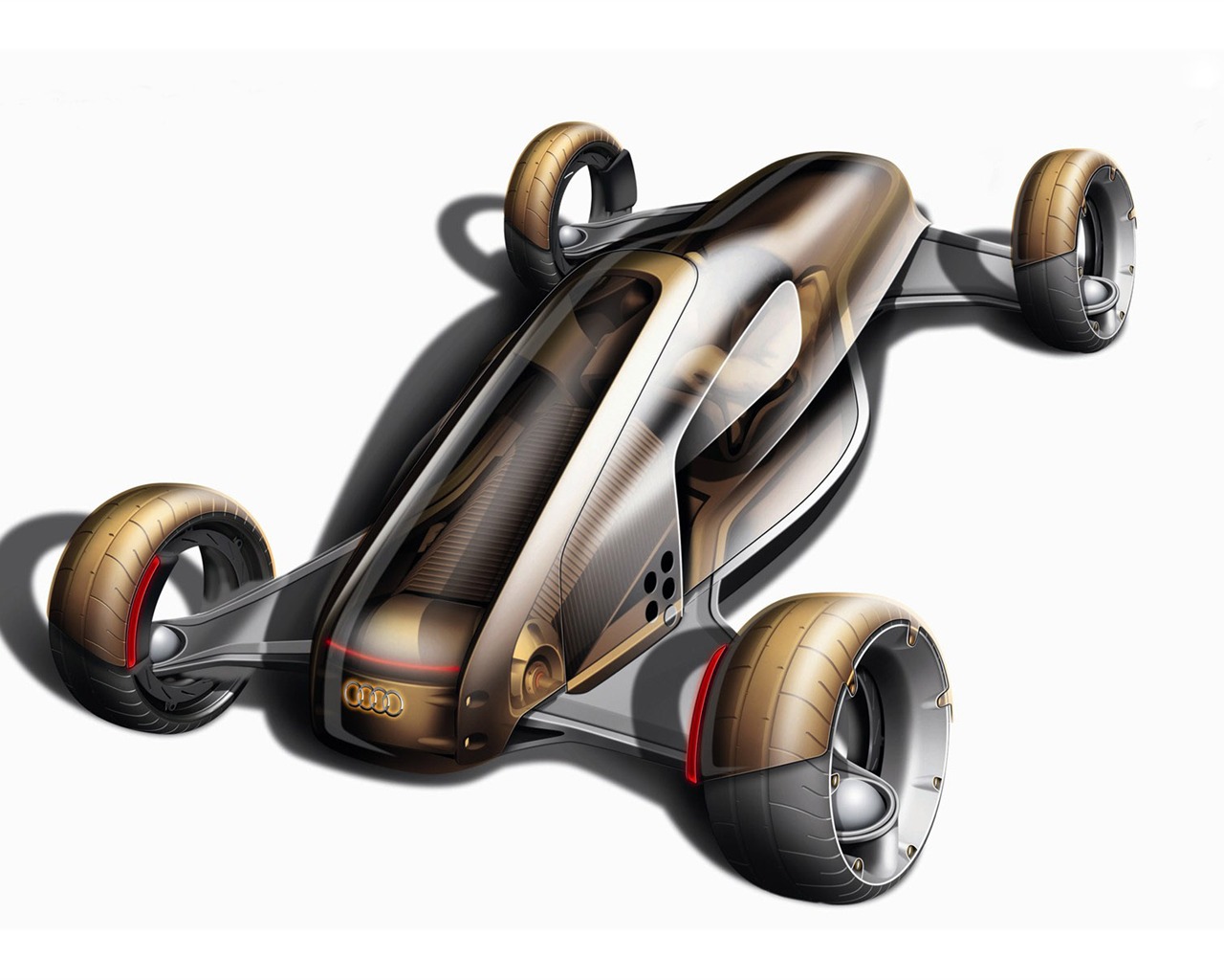 Audi koncept vozu tapety (1) #19 - 1280x1024