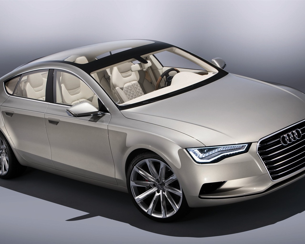 concepto de fondo de pantalla de coches Audi (2) #13 - 1280x1024
