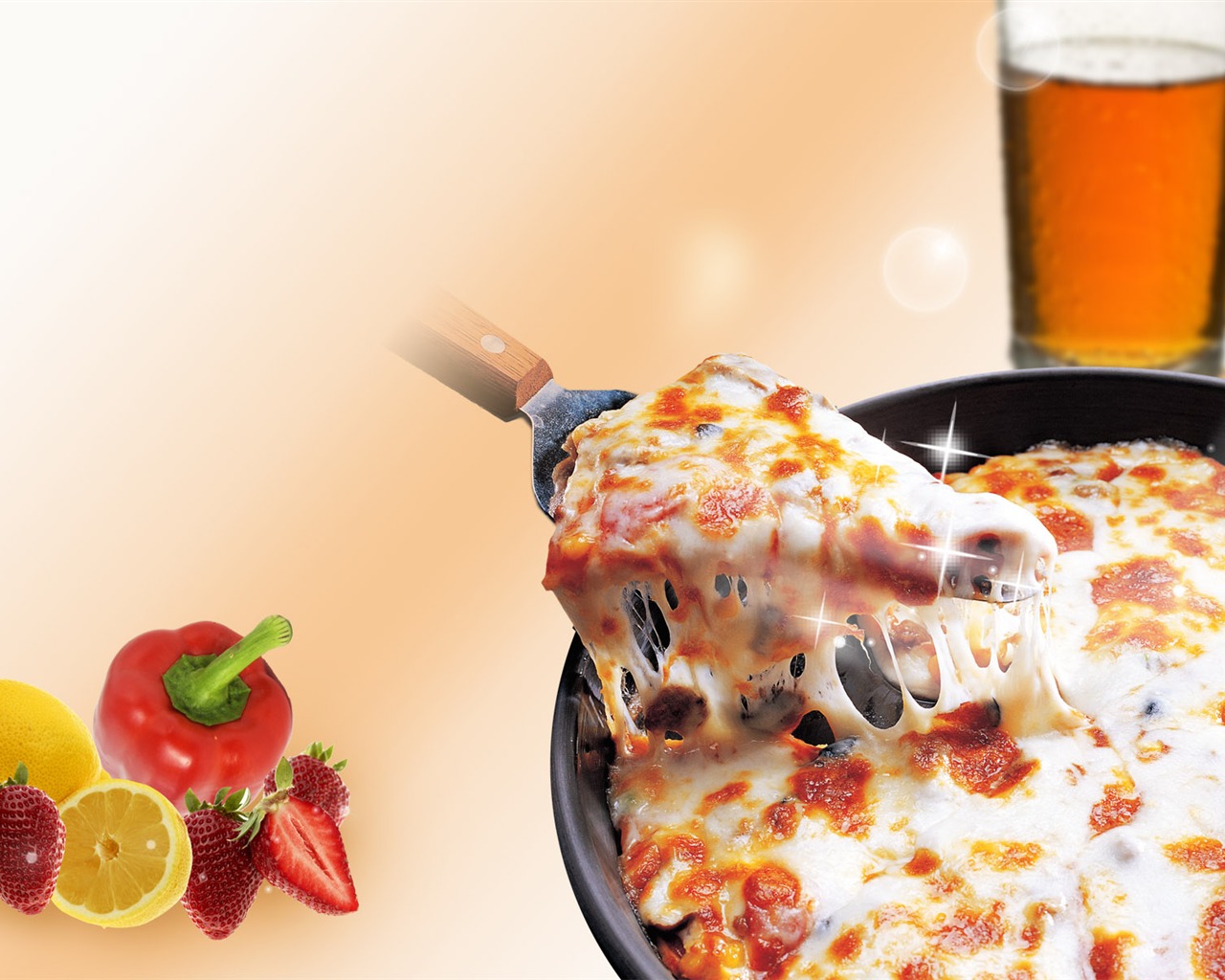 Gourmet dinner wallpaper (11) #8 - 1280x1024