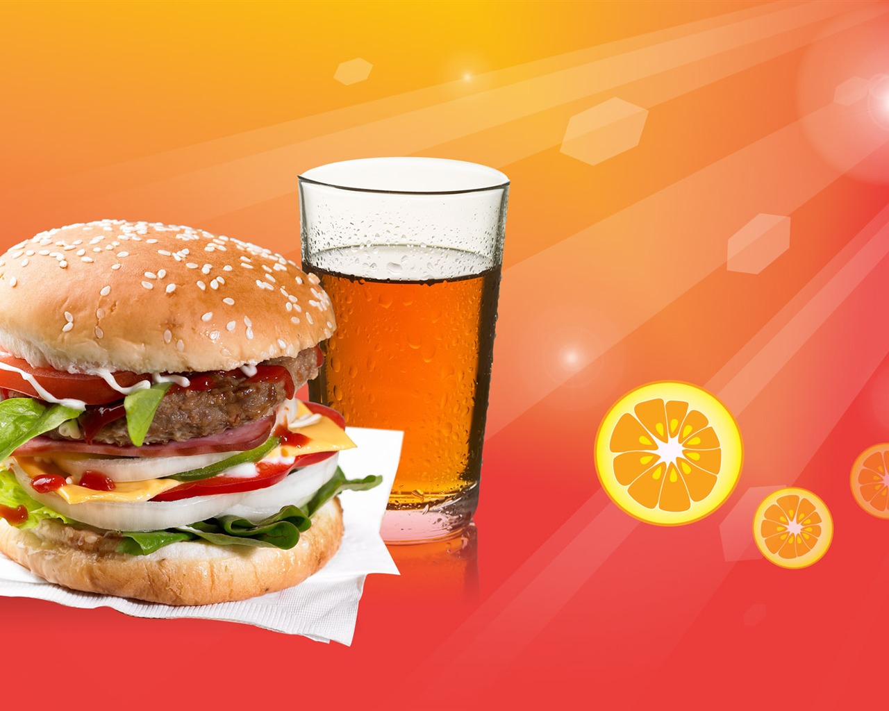 Gourmet dinner wallpaper (11) #13 - 1280x1024