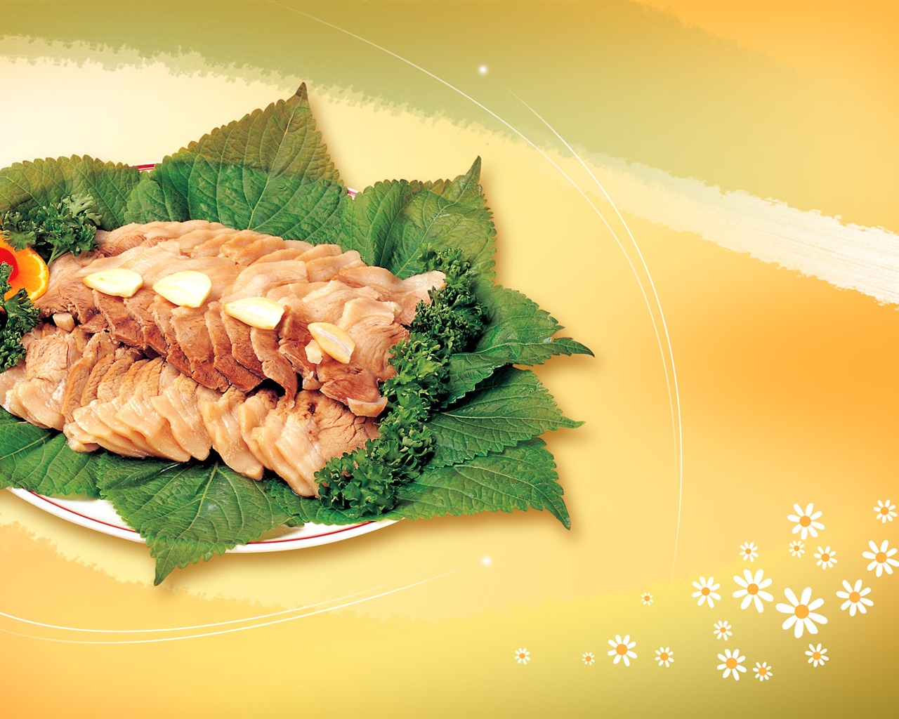 Gourmet Dinner Wallpaper (11) #19 - 1280x1024