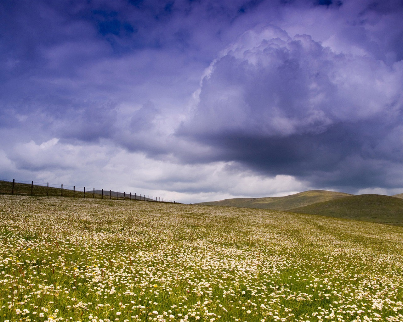 Mountain Valley Landscape wallpaper (1) #7 - 1280x1024