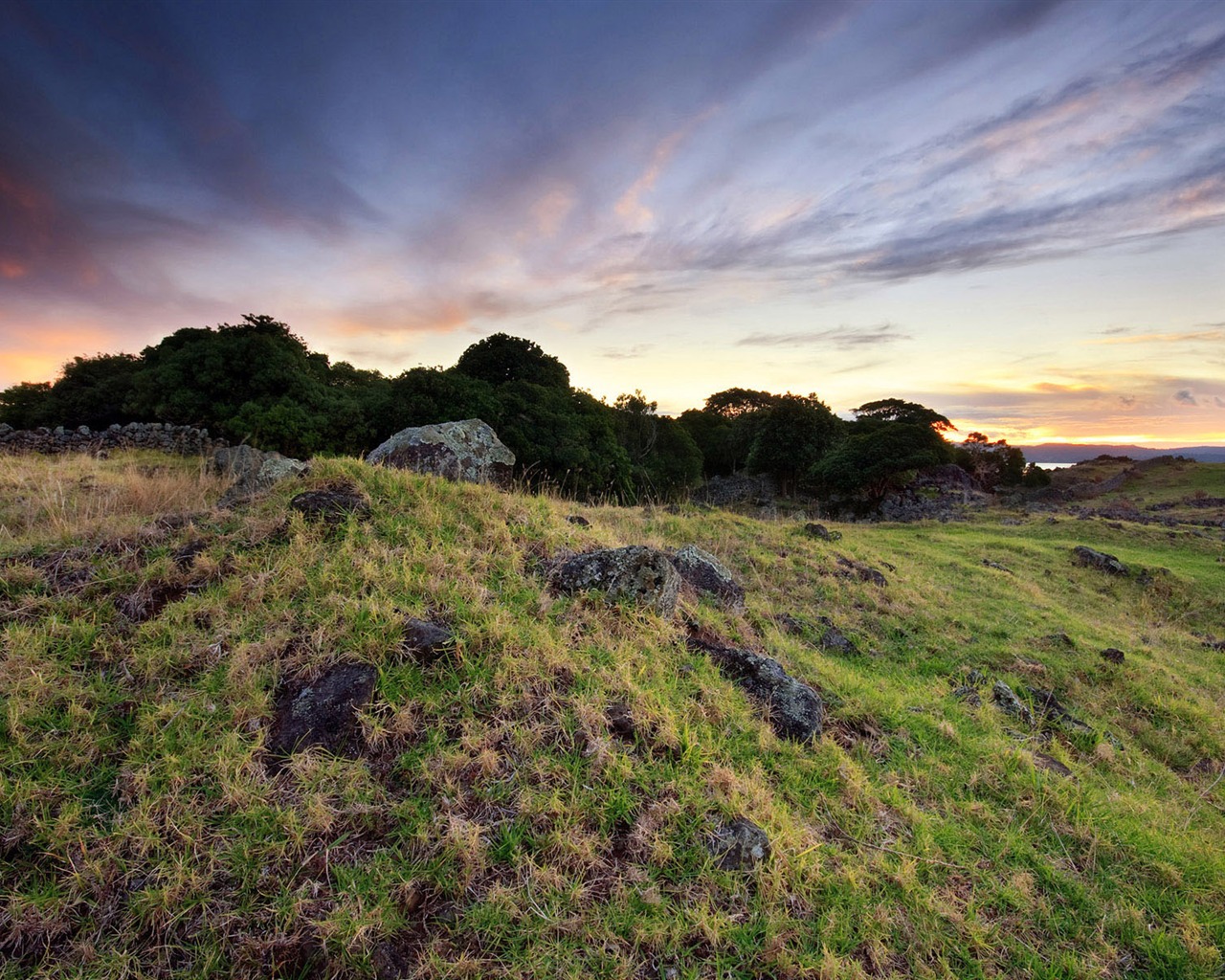 Mountain Valley Landschaft Wallpaper (1) #20 - 1280x1024