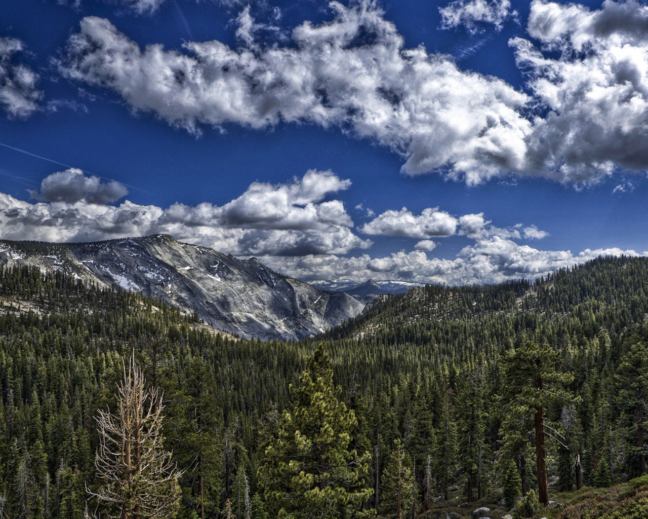 Mountain Valley paysage fond d'écran (2) #10 - 1280x1024