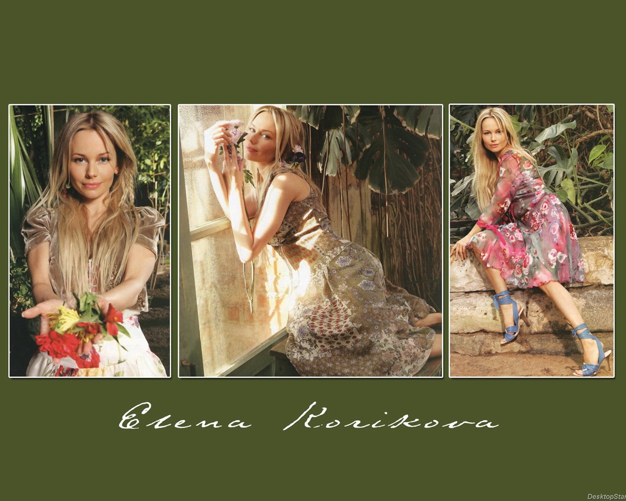 Elena Korikova hermoso fondo de pantalla #11 - 1280x1024