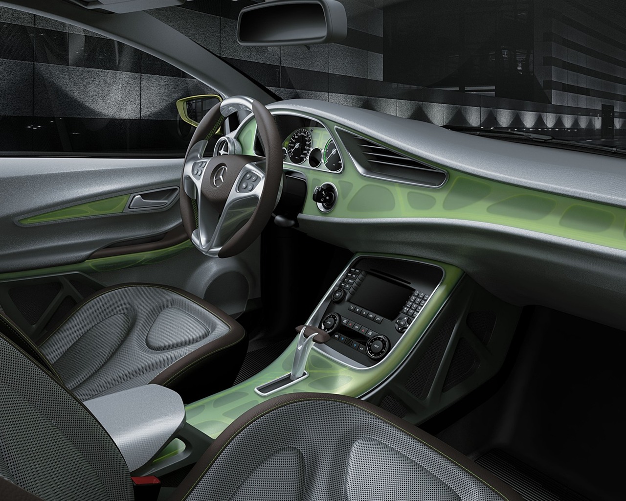 Mercedes-Benz concept car wallpaper (1) #4 - 1280x1024