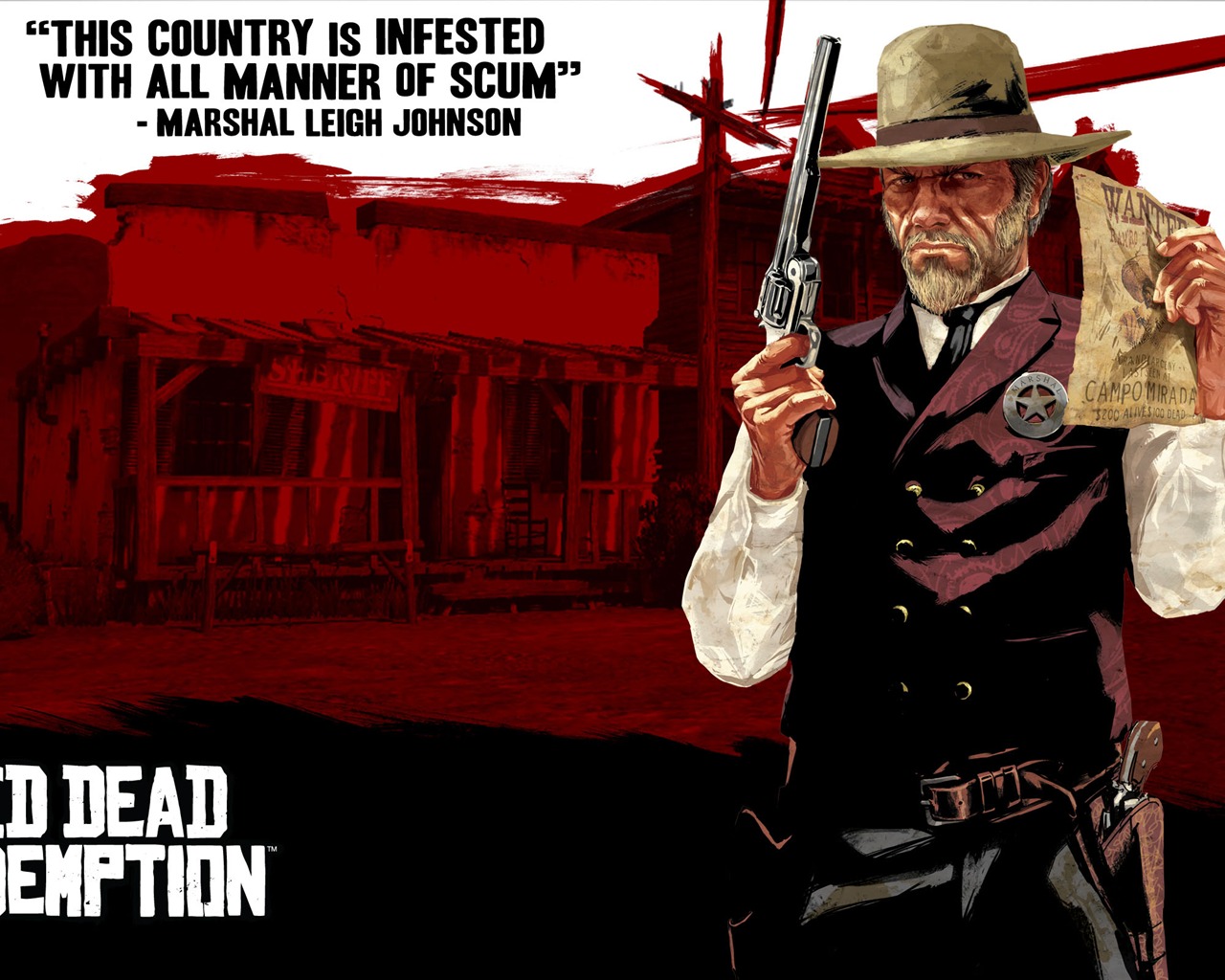 Red Dead Redemption HD wallpaper #19 - 1280x1024