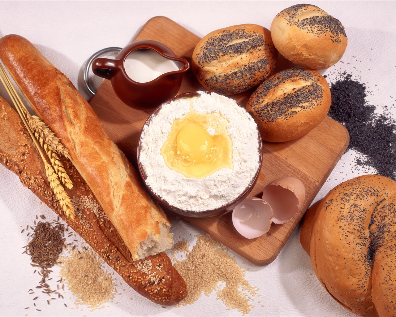 Bread wallpaper album (2) #8 - 1280x1024