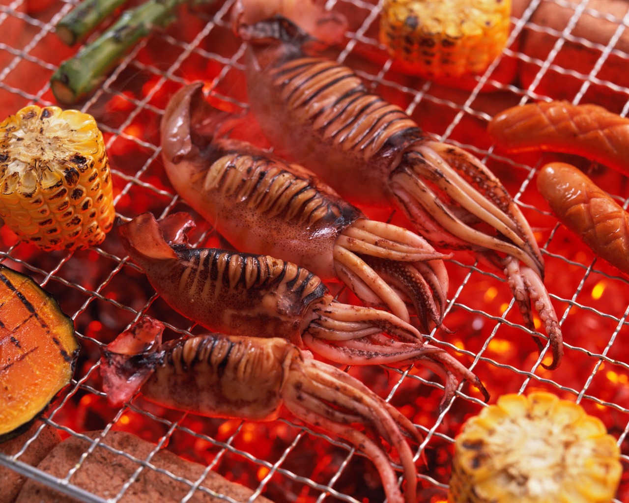 Delicious barbecue tapety (2) #13 - 1280x1024