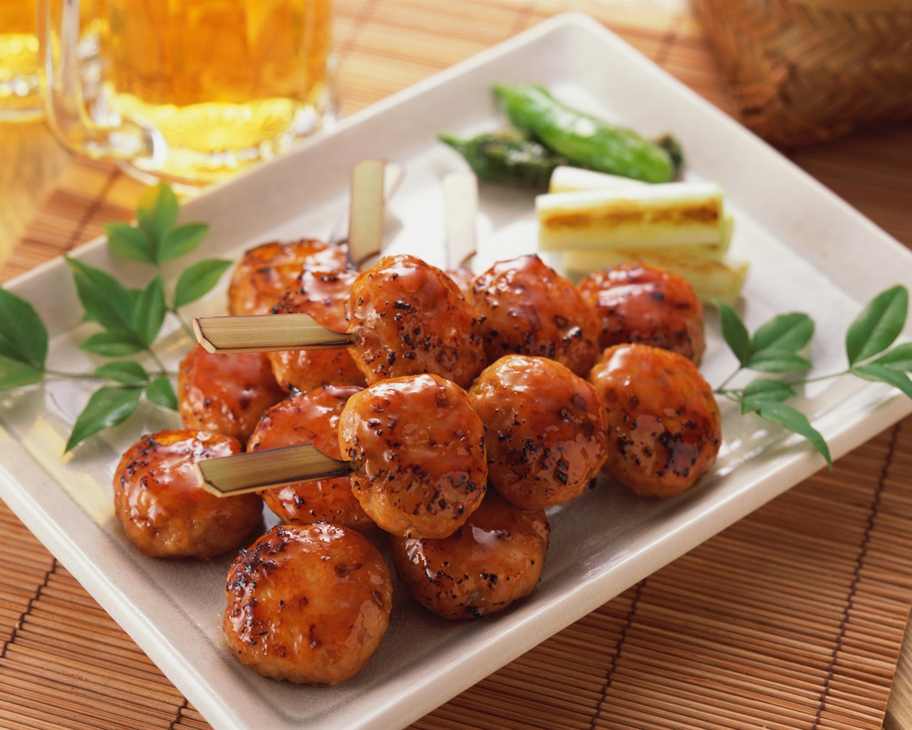Delicious barbecue tapety (2) #19 - 1280x1024