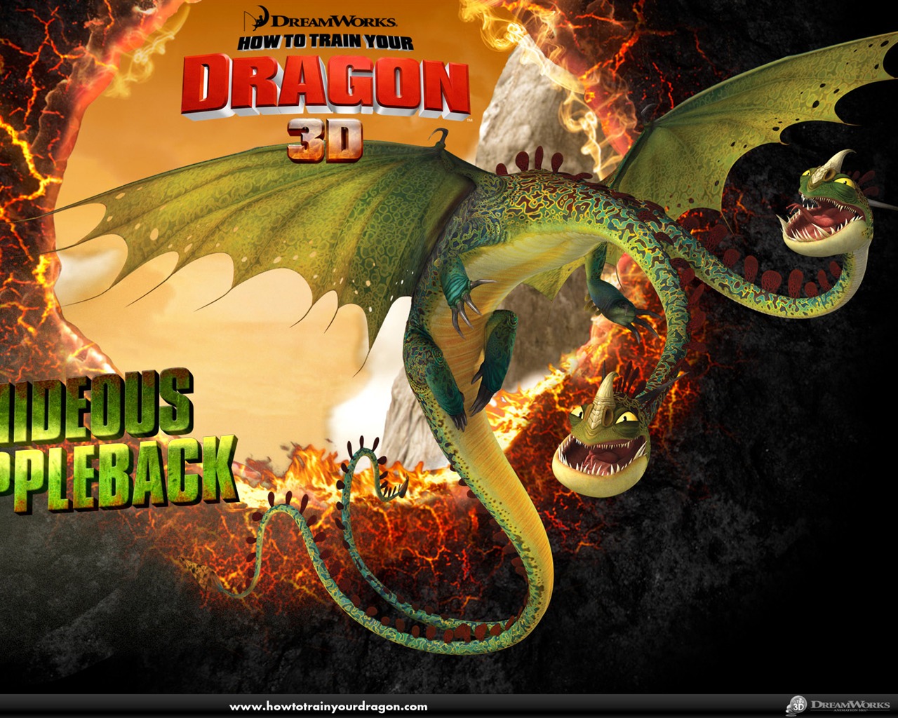 How to Train Your Dragon 馴龍高手 高清壁紙 #3 - 1280x1024