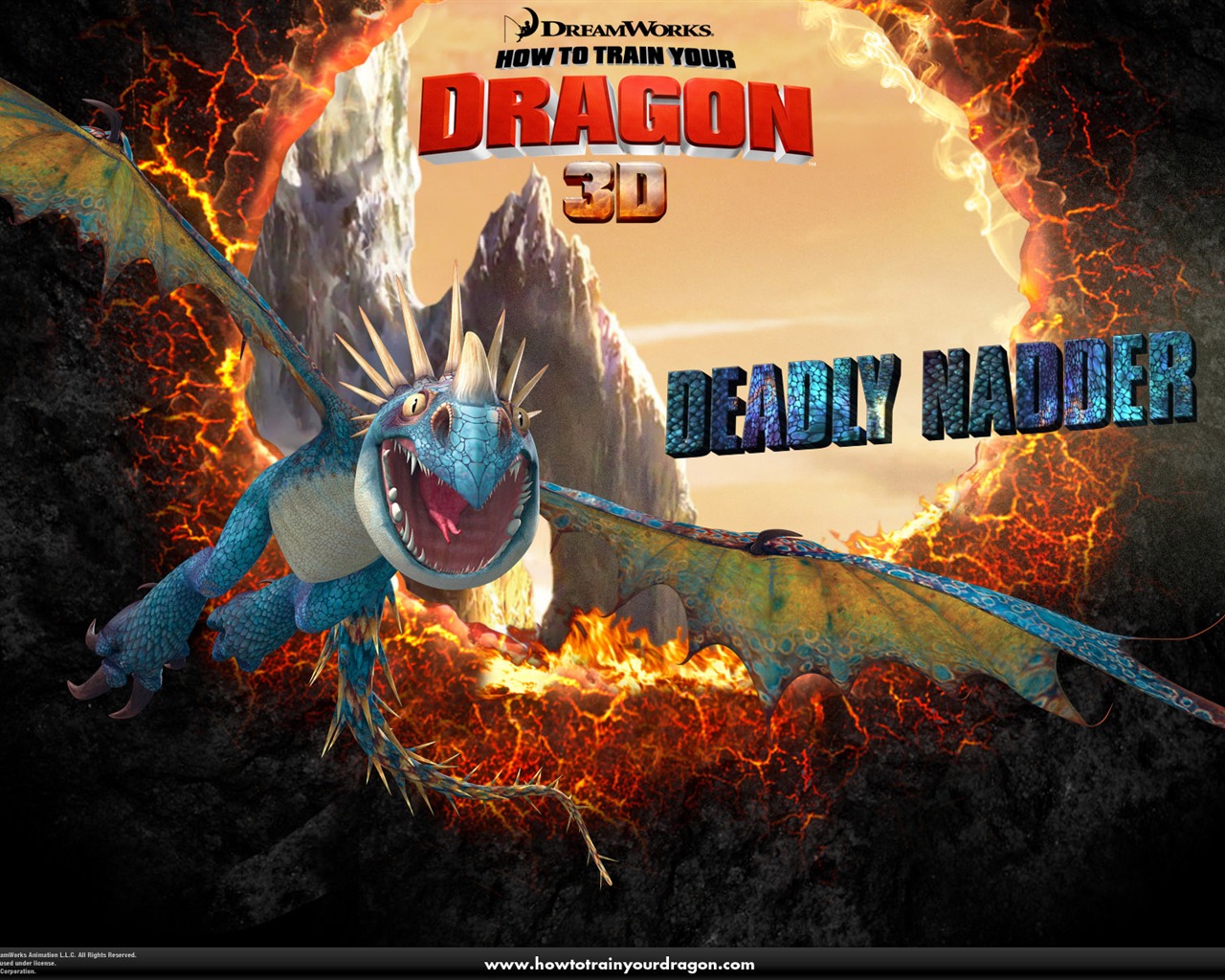 Jak Trénujte Dragon HD tapetu #4 - 1280x1024
