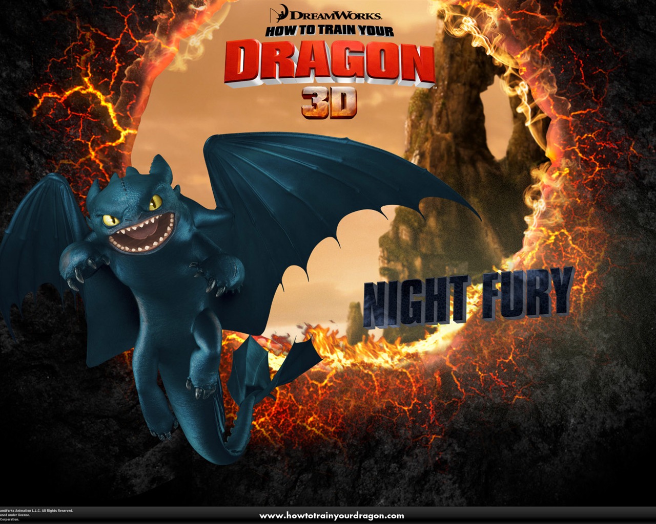 Jak Trénujte Dragon HD tapetu #5 - 1280x1024