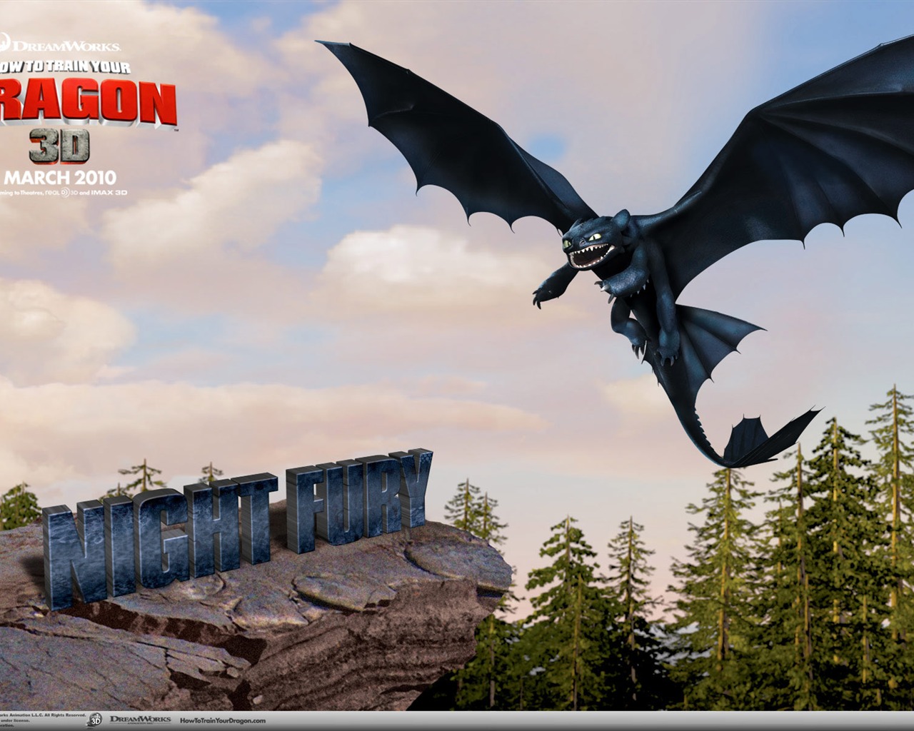 Jak Trénujte Dragon HD tapetu #12 - 1280x1024