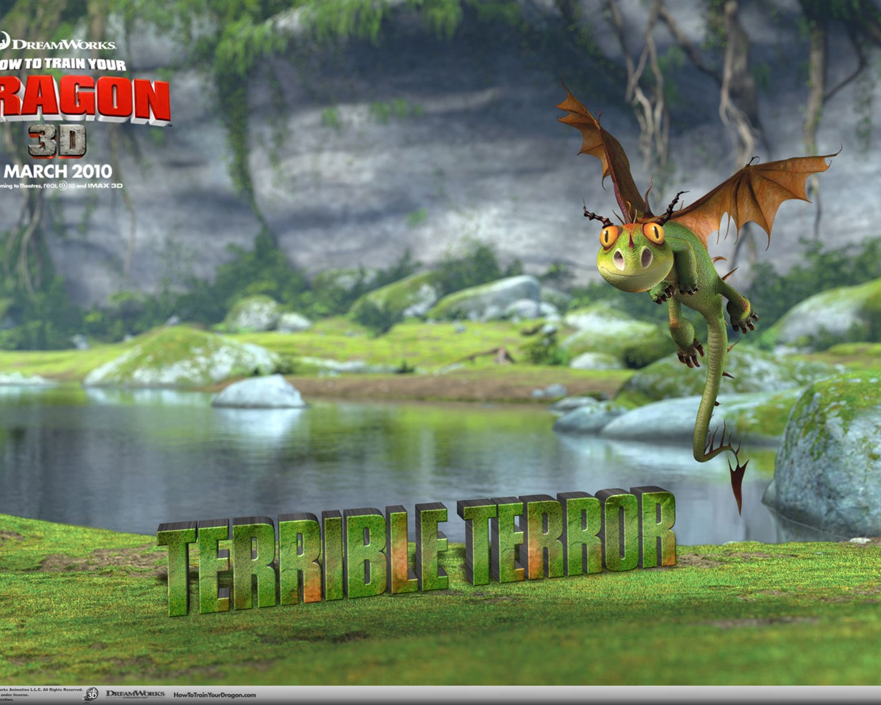 Jak Trénujte Dragon HD tapetu #13 - 1280x1024