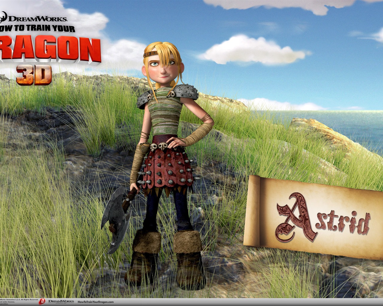 Jak Trénujte Dragon HD tapetu #14 - 1280x1024
