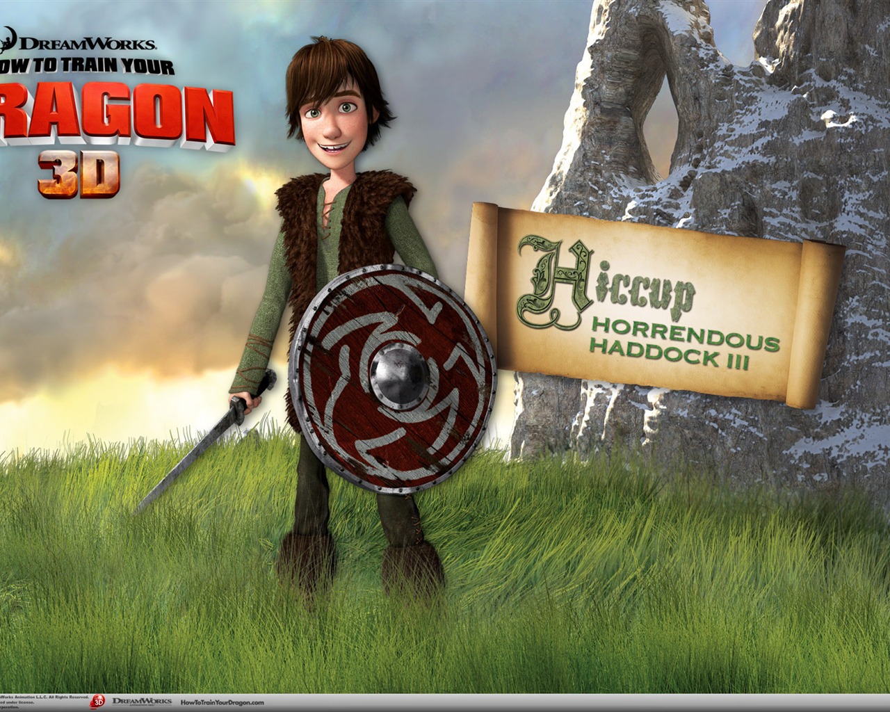 How to Train Your Dragon 馴龍高手 高清壁紙 #19 - 1280x1024