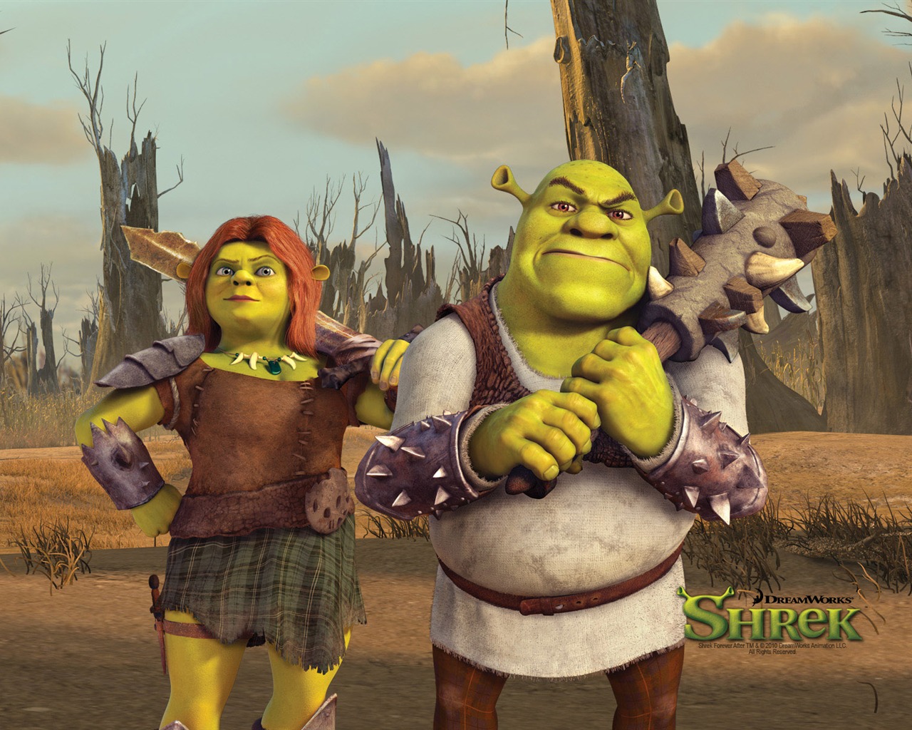 Shrek Forever After 怪物史萊克4 高清壁紙 #3 - 1280x1024