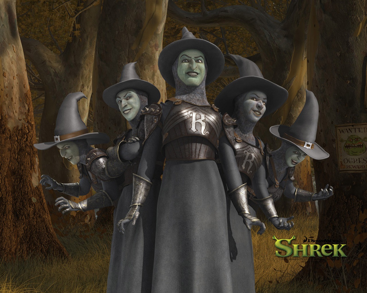 Shrek Forever Po wallpaper HD #7 - 1280x1024