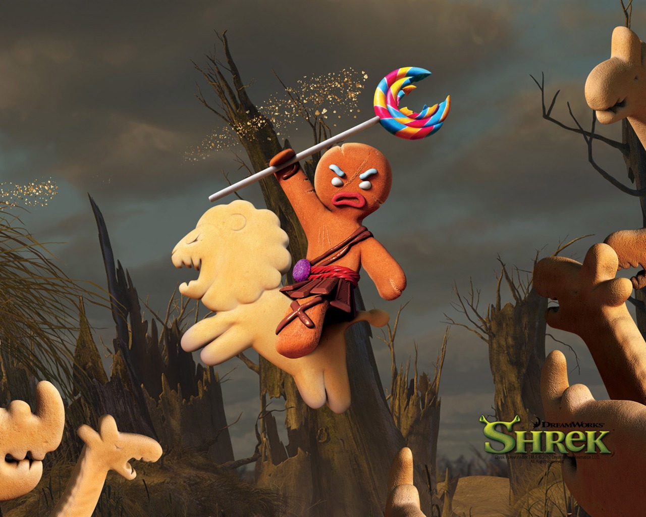 Shrek Forever Po wallpaper HD #9 - 1280x1024