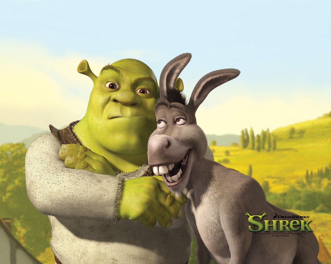 Shrek Forever Po wallpaper HD #14 - 1280x1024