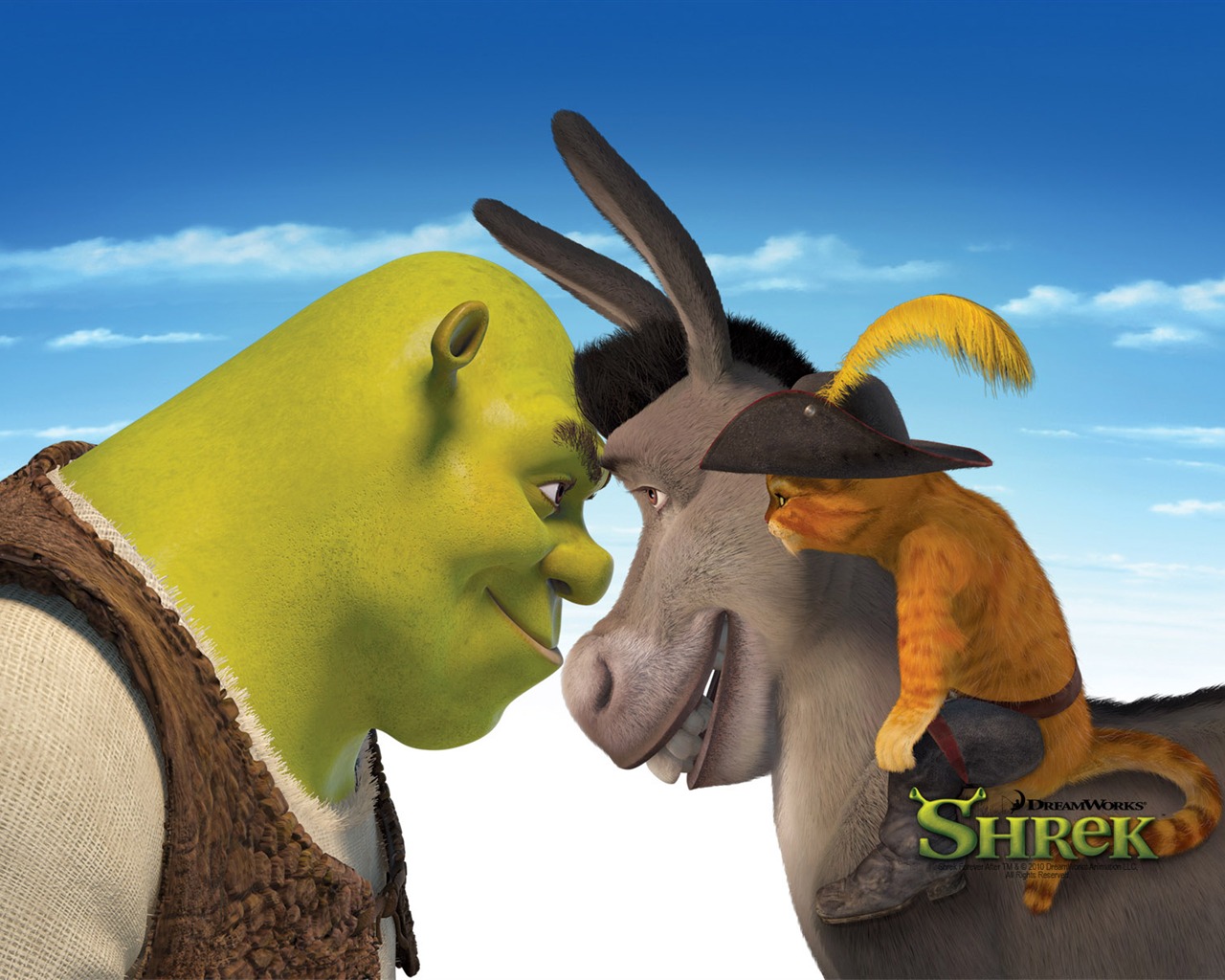 Shrek Forever Po wallpaper HD #15 - 1280x1024