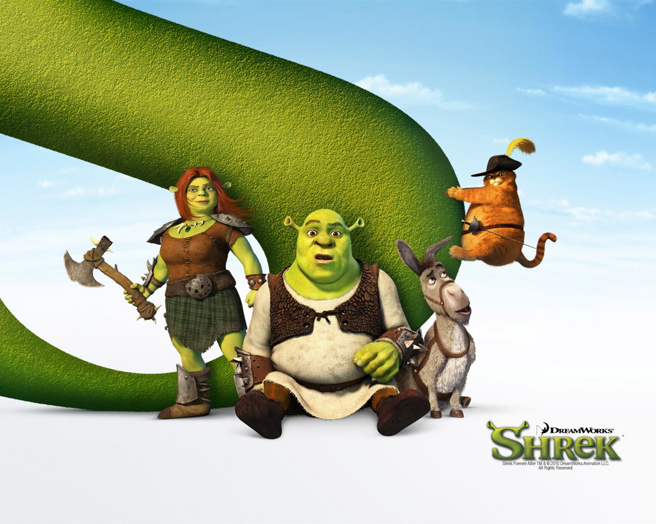 Shrek Forever After 怪物史萊克4 高清壁紙 #16 - 1280x1024