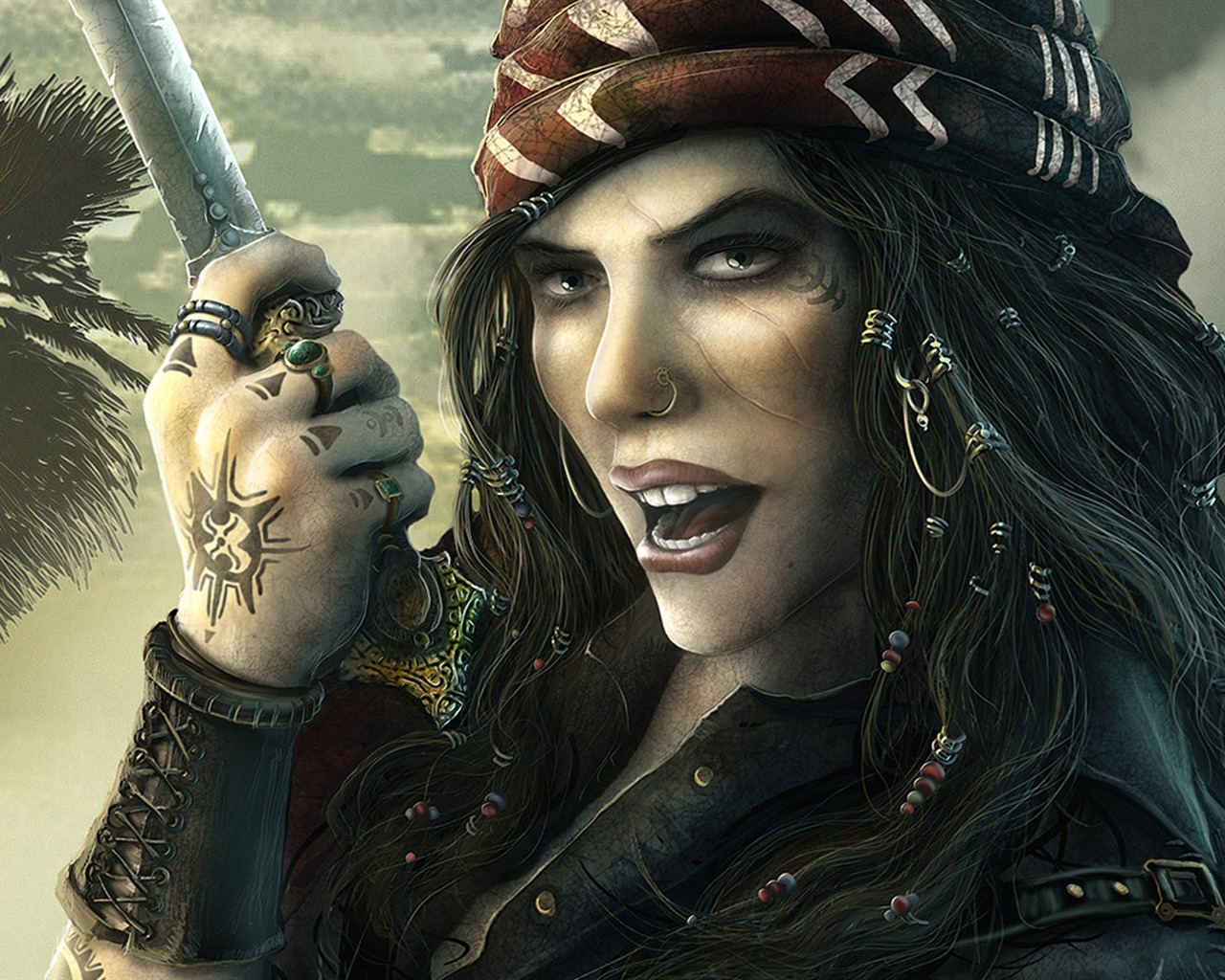Kerem Beyit works HD wallpaper #6 - 1280x1024