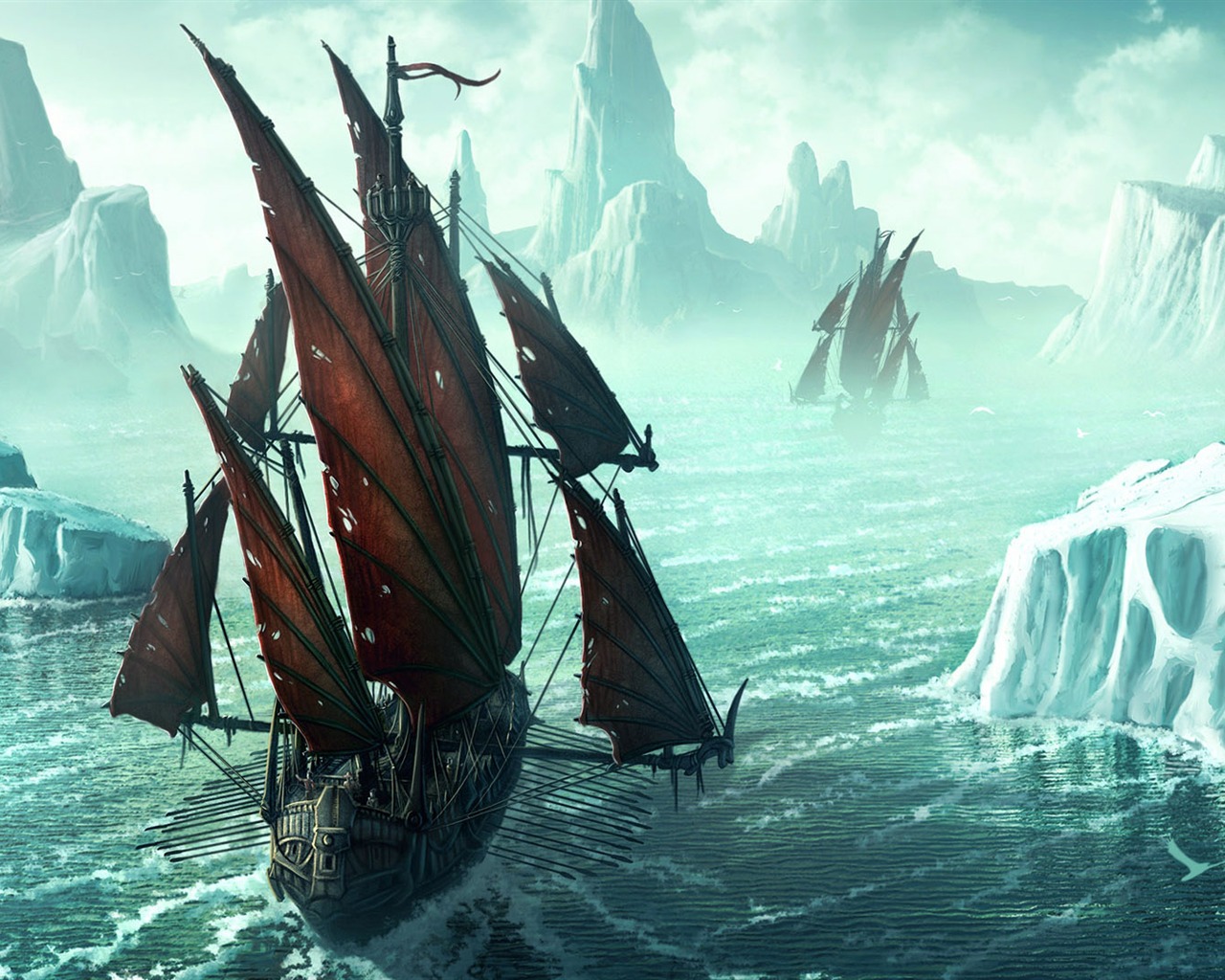 Kerem Beyit works HD wallpaper #7 - 1280x1024